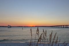 Destin Sunset Sailboat